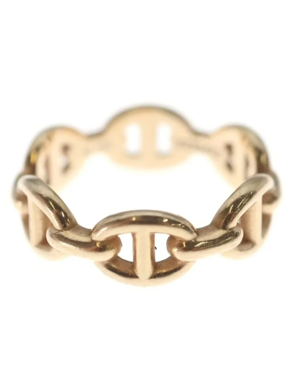 Hermes Enchainee PM Ring 18k Pink Gold